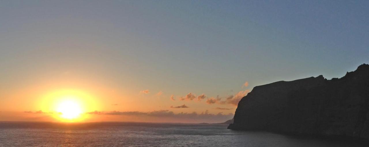 Apartamento incleibles vistas al océano y piscina. Acantilado de los Gigantes Esterno foto