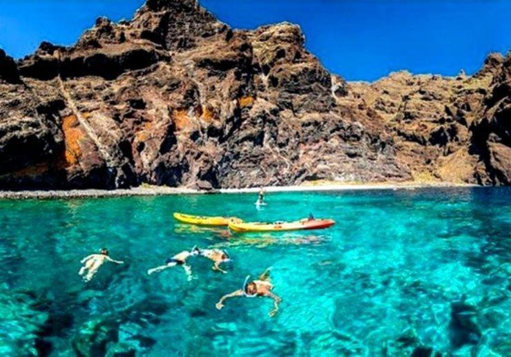 Apartamento incleibles vistas al océano y piscina. Acantilado de los Gigantes Esterno foto