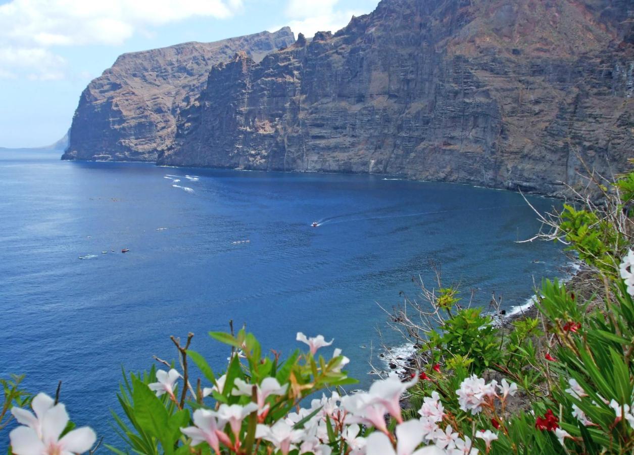 Apartamento incleibles vistas al océano y piscina. Acantilado de los Gigantes Esterno foto