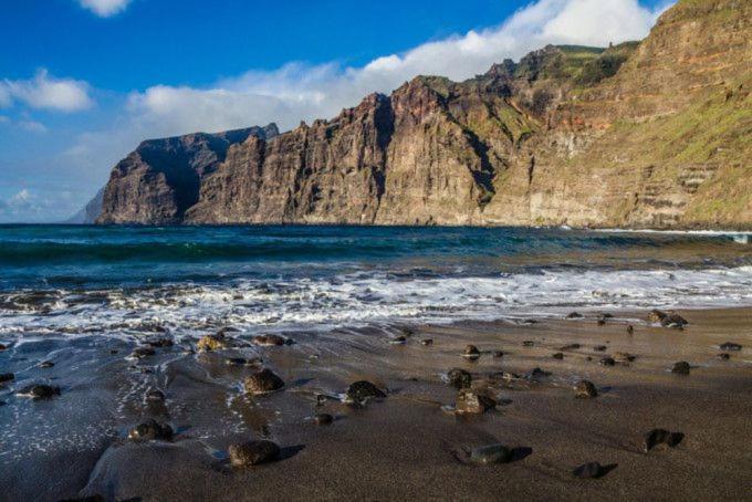 Apartamento incleibles vistas al océano y piscina. Acantilado de los Gigantes Esterno foto