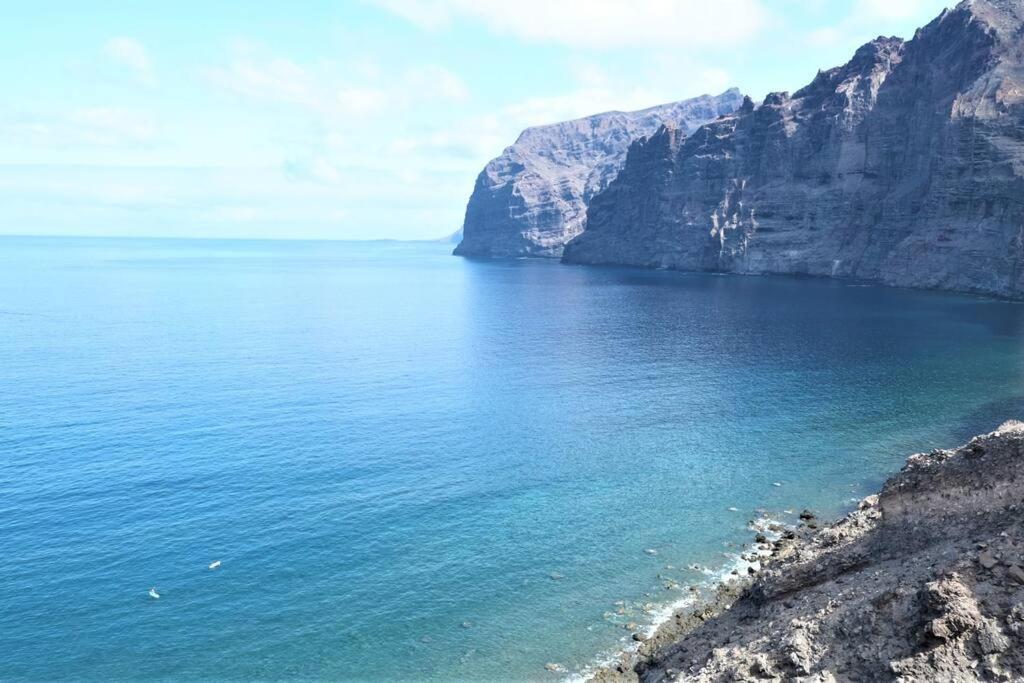 Apartamento incleibles vistas al océano y piscina. Acantilado de los Gigantes Esterno foto