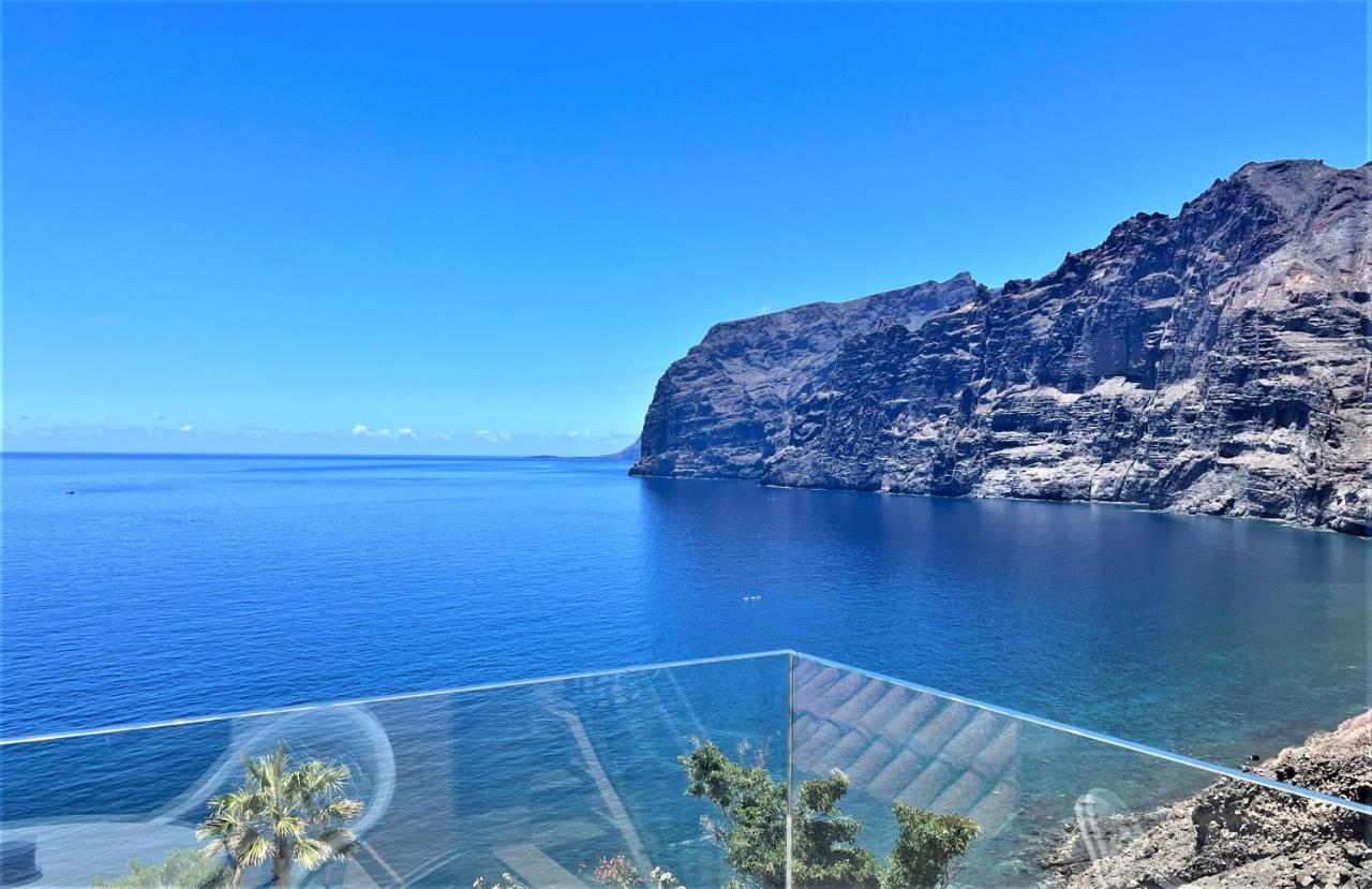 Apartamento incleibles vistas al océano y piscina. Acantilado de los Gigantes Esterno foto