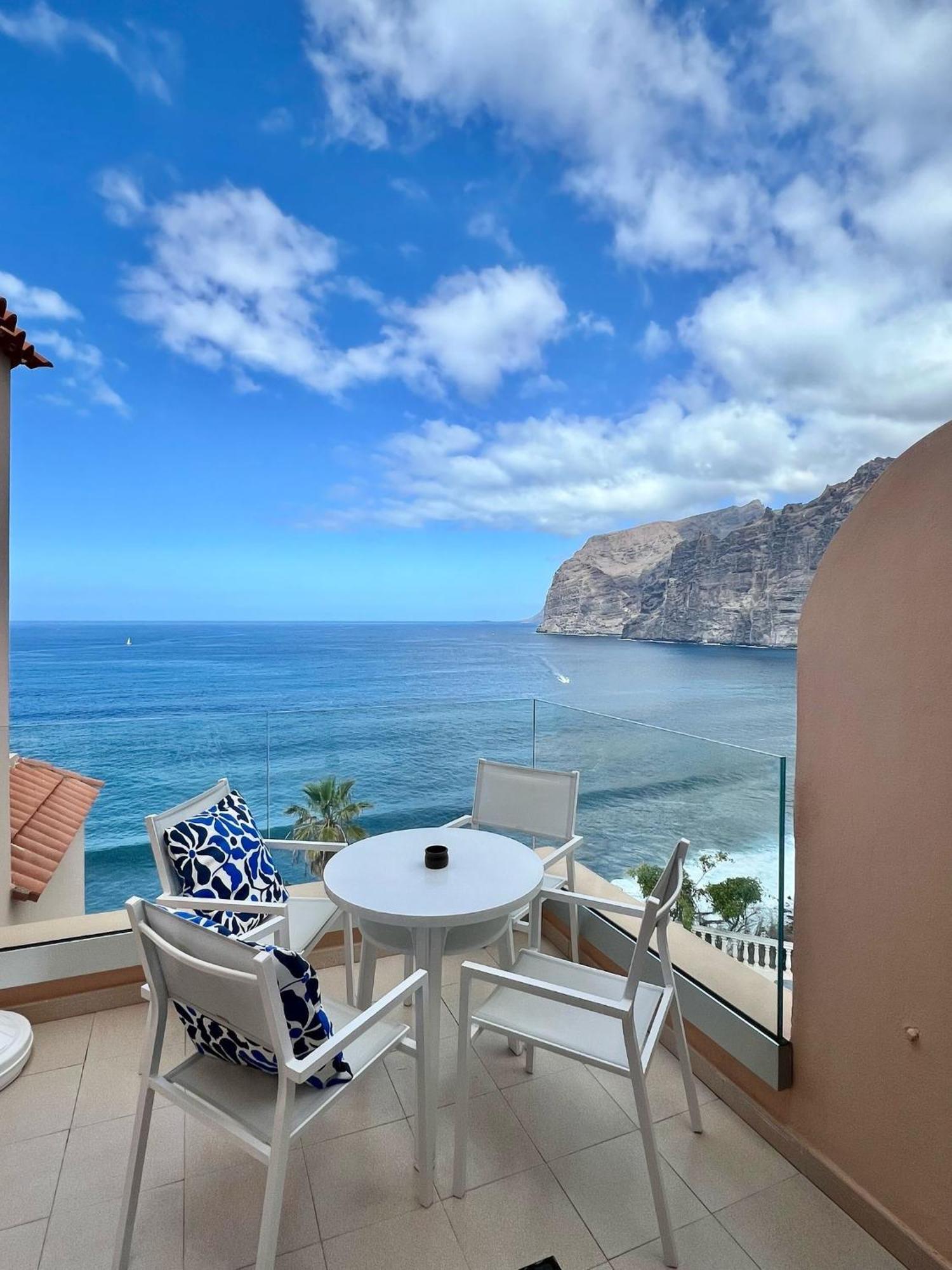 Apartamento incleibles vistas al océano y piscina. Acantilado de los Gigantes Esterno foto